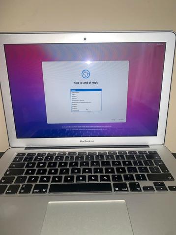 Apple Macbook Air (13-inch, early 2015), MacBook, 128 GB ou moins, Enlèvement ou Envoi, Qwerty