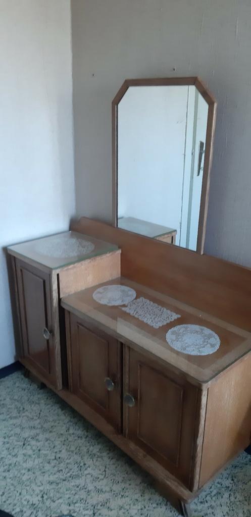 Vintage Kaptafel, Huis en Inrichting, Tafels | Kaptafels, Gebruikt, Hout, Ophalen