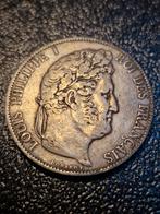 5 Franken 1848 Louis Phillipe |, Frankrijk, Zilver, Ophalen, Losse munt