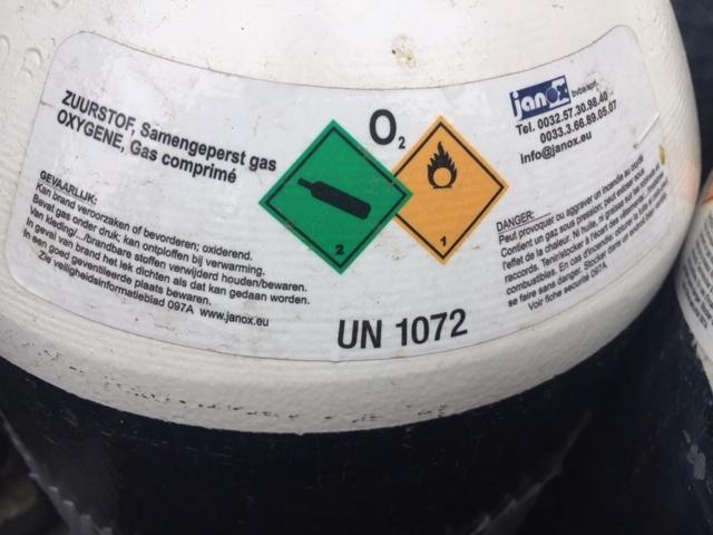 Zuurstofflessen, Bricolage & Construction, Outillage | Soudeuses, Neuf, Autres types, Enlèvement ou Envoi
