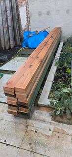 Houten balken 15 x 6 cm 4.8 m lang 16 stuks, Tuin en Terras, Ophalen of Verzenden, Balken