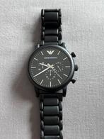 Armani AR1895 herenhorloge/leeg batterij!, Ophalen, Zo goed als nieuw, Staal, Polshorloge