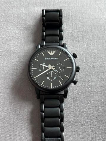 Armani AR1895 herenhorloge/leeg batterij! beschikbaar voor biedingen