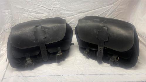Orginele Leren Tassenset Harley Davidson FXR, Motoren, Onderdelen | Harley-Davidson, Ophalen of Verzenden