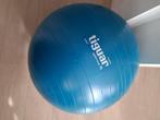 Tiguar safety plus blauw 75 cm oefenbal, Sport en Fitness, Ophalen, Zo goed als nieuw, Fitnessbal