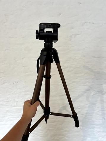 Trépied vidéo Hama + sacoche pour trépied, Enlèvement, Comme neuf, Autres types, Autres types