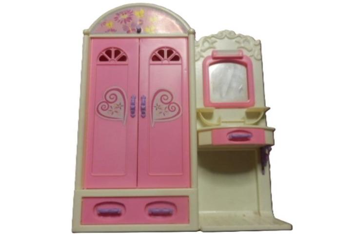 (43) = 1 armoire pour poupée, Kinderen en Baby's, Speelgoed | Poppen, Zo goed als nieuw, Overige typen, Ophalen of Verzenden