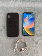 iPhone X 64 gb zwart, Telecommunicatie, Mobiele telefoons | Apple iPhone, Ophalen, Gebruikt, Zwart, 78 %