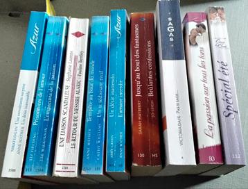 Lot de 9 Harlequin multiples = 20 romans différentes séries  beschikbaar voor biedingen
