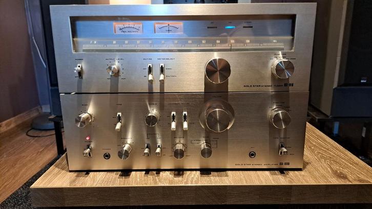 GOLDSTAR GSA-8600 & GST1010, Audio, Tv en Foto, Versterkers en Ontvangers, Zo goed als nieuw, Stereo, Ophalen