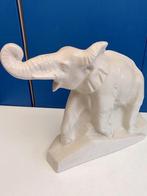 Beeld Olifant Dolly , cracquelé, Ophalen of Verzenden