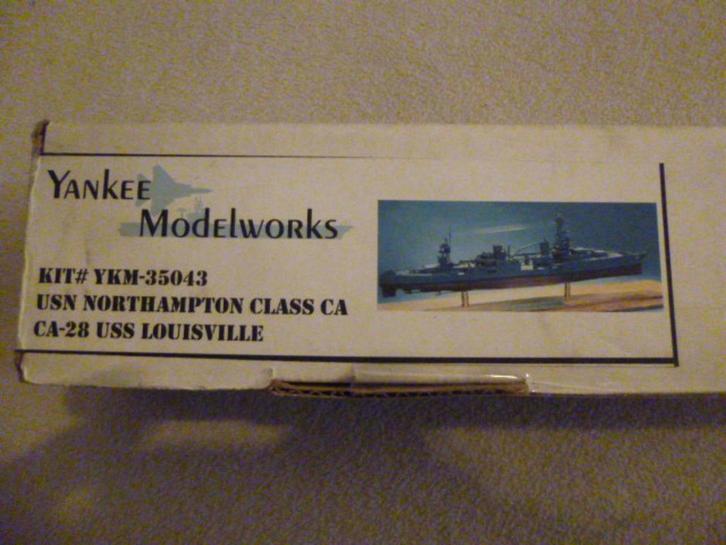 US Navy Northampton Class CA-28 USS Louisville Cruiser 1/350, Hobby en Vrije tijd, Modelbouw | Boten en Schepen, Zo goed als nieuw