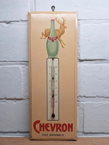 Blik Thermometer 1955 Chevron Water  beschikbaar voor biedingen