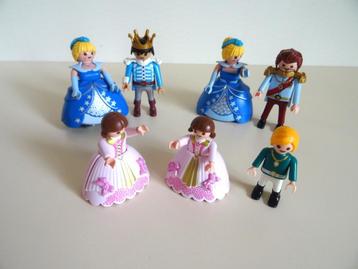 Playmobil tweeling prinsessen en prinsesjes, koning, prinsen beschikbaar voor biedingen