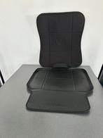 Zwart/grijze autostoelbeschermer, Ophalen of Verzenden, Gebruikt, Autogordel of Isofix