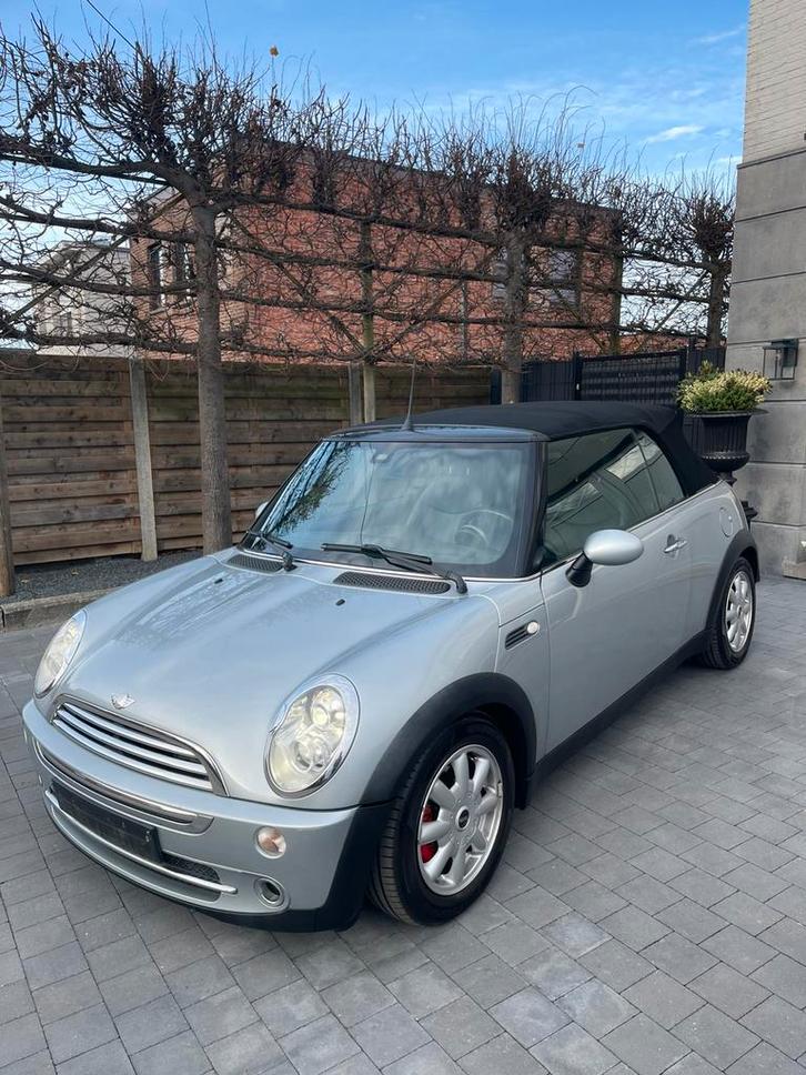 Mini cooper cabrio, Auto's, Mini, Bedrijf, Te koop, Cooper, ABS, Adaptieve lichten, Airbags, Airconditioning, Boordcomputer, Centrale vergrendeling