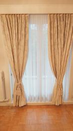 Hoogwaardige overgordijen met Houlés tassels, Huis en Inrichting, Stoffering | Gordijnen en Lamellen, Ophalen, 200 cm of meer