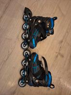 Inline Skates met oplichtende wielen – Verstelbaar 34–37, Sport en Fitness, Skeelers, Dames, Verstelbaar, Zo goed als nieuw, Inline skates 4 wielen