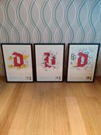 Duvel litho / kader set, Verzamelen, Biermerken, Ophalen, Zo goed als nieuw, Duvel