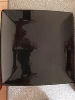 Assiettes noires 18€ les 6, Maison & Meubles, Enlèvement, Comme neuf