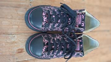 Vision Street Wear low tops sneaker - pink skulls beschikbaar voor biedingen