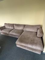 sofa zetel hoekbank 342x170cm goede staat met TV meubel, Ophalen, Support@zetel.be, Stof, Zetellaan