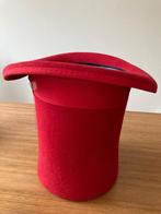 Top Hat London originele Pipe Hat in wol kersenrode kleur, Kleding | Dames, Hoeden en Petten, 55 cm (S, 6⅞ inch) of minder, MAZ Accessories London