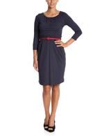 Blauwe jurk met rode hartjes van Vive Maria - Maat large, Kleding | Dames, Jurken, Ophalen, Blauw