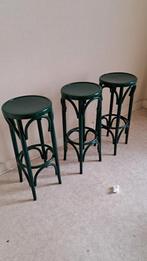 3 tabourets de bar (1950) peints., 3 krukken, Ophalen