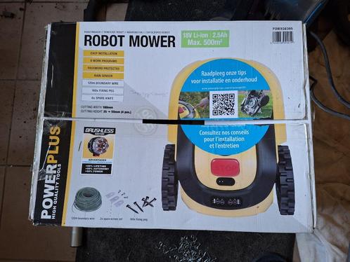 Robot grasmachine, Tuin en Terras, Grasmaaiers, Zo goed als nieuw, Accu-grasmaaier, Minder dan 30 cm, Cirkelmaaier, Ophalen