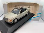 Mercedes-Benz 300CE 24 Cabriolet MK3 A124 1994 - MiniChamps, Hobby & Loisirs créatifs, Voitures miniatures | 1:43, Comme neuf