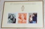 1 blok 80ste verjaardag koningin Fabiola, Postzegels en Munten, Postzegels | Europa | België, Koninklijk huis, Ophalen of Verzenden