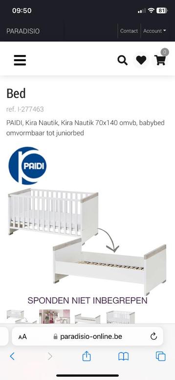 Babybed peuterbed