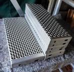 traptreden perfo griptreden inox rvs 1x5 stuks 1x6 stuks, Ophalen of Verzenden, Nieuw, Trap
