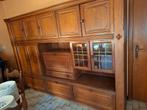 eiken wandkast 2m67cm breed en 1m95cm hoog, Antiek en Kunst, Ophalen