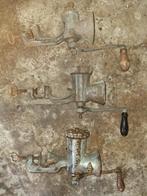 Vleesmolen 3x, Ophalen