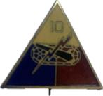 Crest / DUI US ww2 10th Armored Division Bastogne