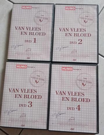 Vlaamse serie van vlees en bloed :.4 HUMO'S DVD 's . beschikbaar voor biedingen