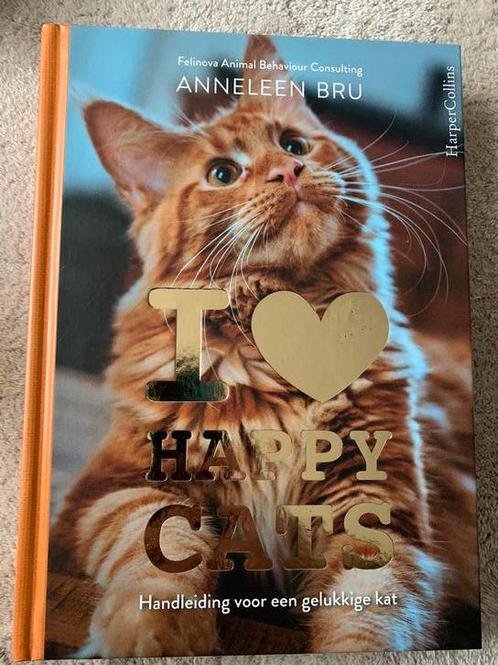 Anneleen Bru- I love happy Cats * nieuw*, Livres, Animaux & Animaux domestiques, Neuf, Chats, Enlèvement ou Envoi