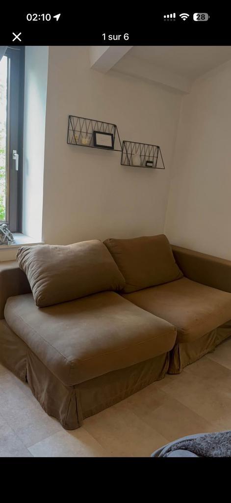 canape, Maison & Meubles, Canapés | Sofas & Chaises Longues, Comme neuf, Enlèvement