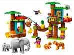 LEGO DUPLO 10906 L'île tropicale (usagé, sans boîte), Comme neuf, Duplo, Ensemble complet, Enlèvement ou Envoi