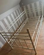 Bed, Huis en Inrichting, Slaapkamer | Bedden, Ophalen, Beige, Metaal
