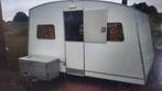 Vintage plooicaravan RAPIDO confort, Schokbreker, Tot en met 4, Tot 4 meter, 2 aparte bedden