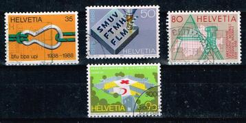 Postzegels uit Zwitserland - K 4970 - herdenkingen beschikbaar voor biedingen