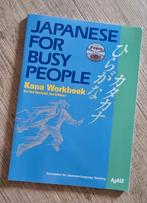 Japanse for busy People- kana workbook, Ophalen of Verzenden, Zo goed als nieuw