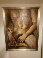 Homme nu de Josiah Merida, Antiquités & Art, Art | Peinture | Classique, Enlèvement ou Envoi