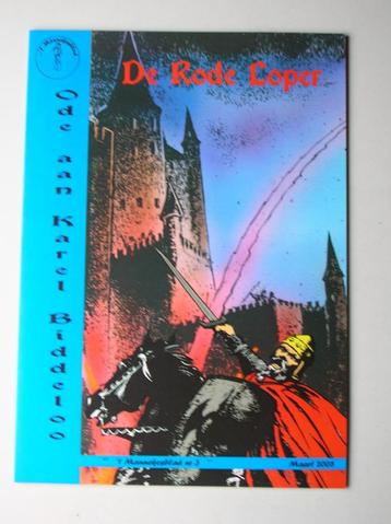 rode loper biografie karel biddeloo (rode ridder) 1 druk., Enlèvement ou Envoi, Neuf, Karel Biddeloo