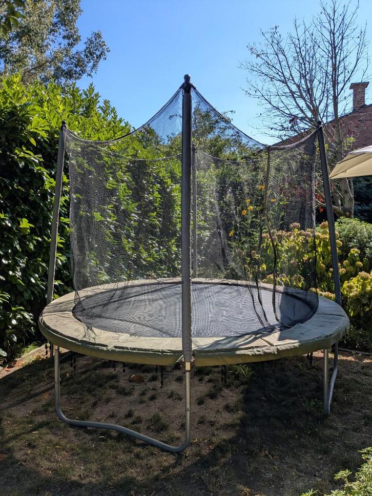 Trampoline Domyos Essential 300, Kinderen en Baby's, Speelgoed | Buiten | Trampolines, Gebruikt, Ophalen