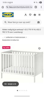 Ikea babybed Sundvik, Kinderen en Baby's, Ophalen, Gebruikt, Ledikant