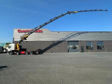 Scania G450 8X4 + EFFER 1255/8S + JIB 6S HD KRAAN/KRAN/CRANE, Achat, Euro 6, Scania, Autres couleurs